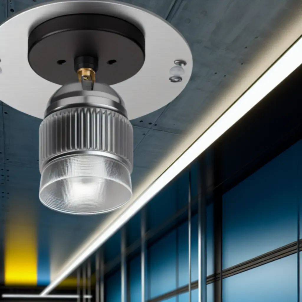 Ipari stílusú mennyezeti lámpatest termékfotó