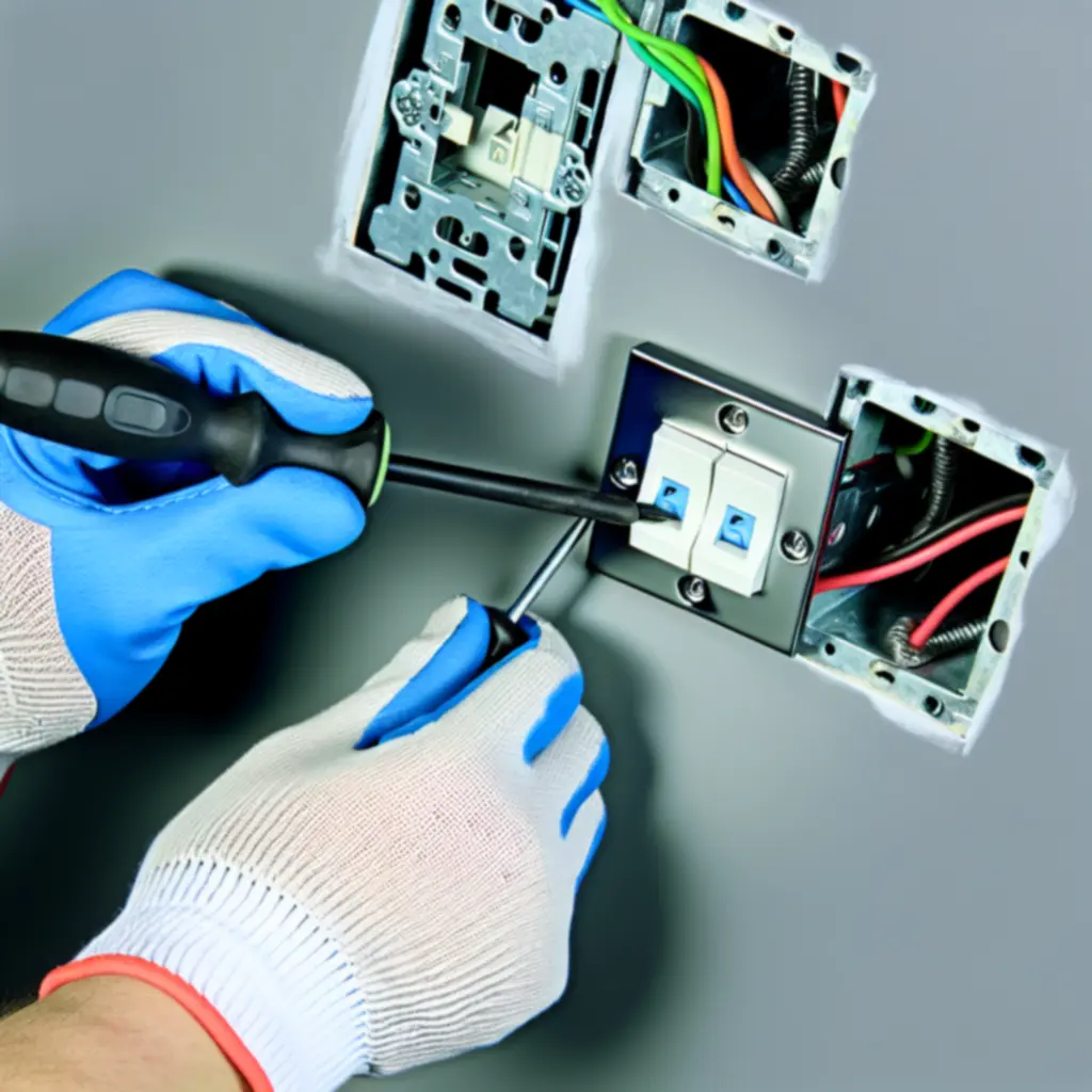 Lépésről lépésre bemutatott kapcsoló szerelési útmutató